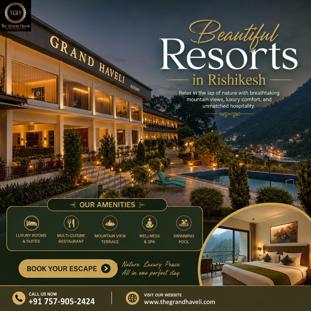 Mumbai, Business, Beautiful Resorts In Rishikesh For Peaceful Stay