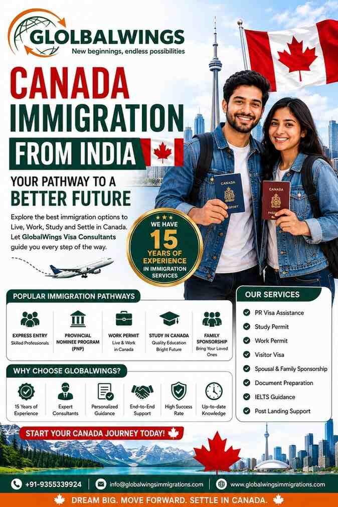 New Delhi, Counseling, Canada Immigration From India Made Easy | GlobalWings Experts
