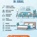 SAR 1500/month,  Furnished,  Flat For Rent Bachelor And Company Accommodation