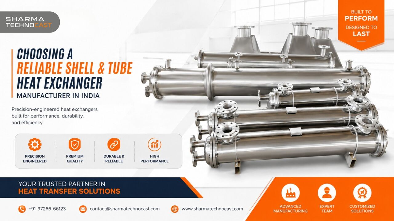 Ahmedabad, Business, Shell & Tube Heat Exchangers, India &ndash; Sharma Technocast