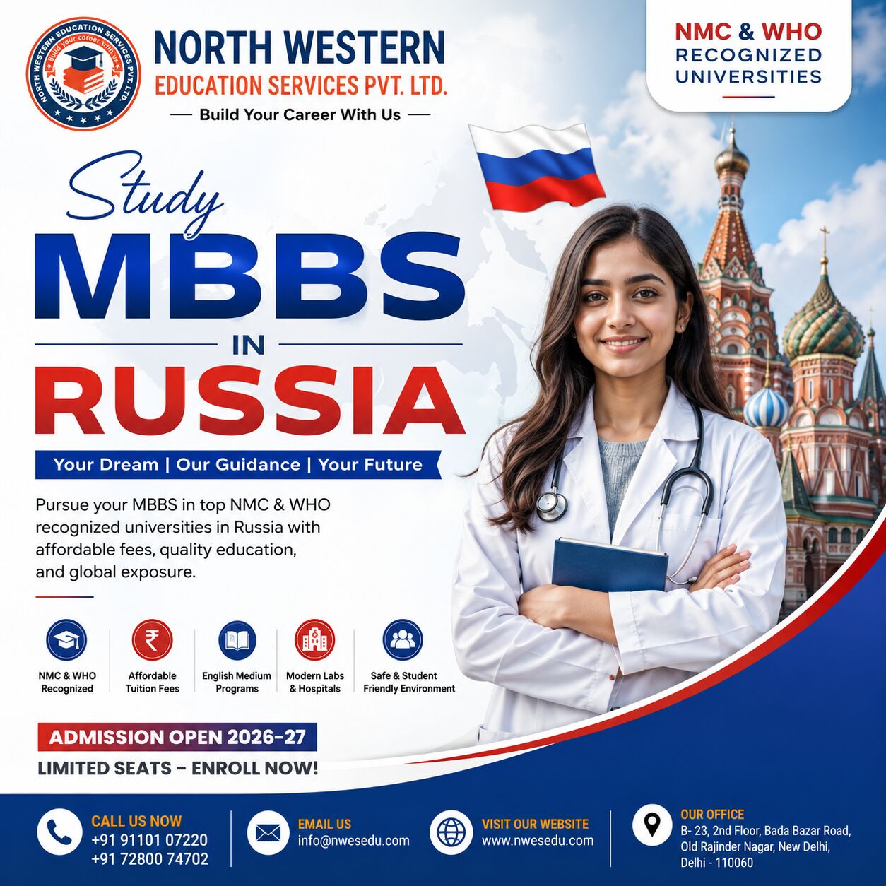 Mumbai, Counseling, From NEET To Moscow&mdash;Your Doctor Story Starts Here.