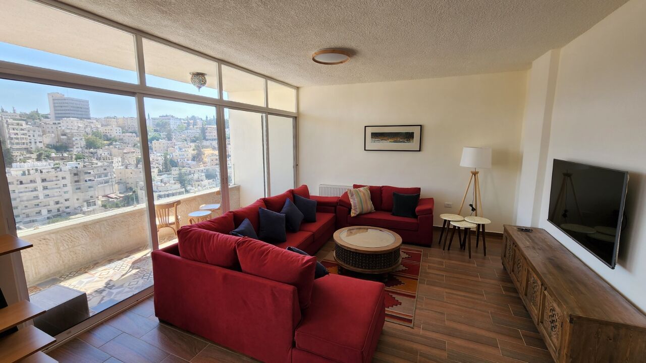 Amman, Apartments, Flats, Houses & Villas, JOD 12000/year,  Furnished,  2 BR,  100 Sq. Meter,  Furnished Apartment For Rent