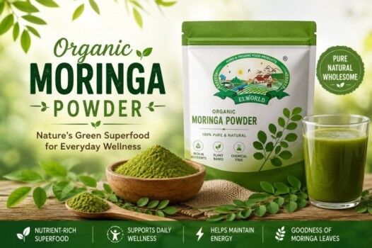 Mumbai, Food, Organic Moringa Powder | Elworld Organic