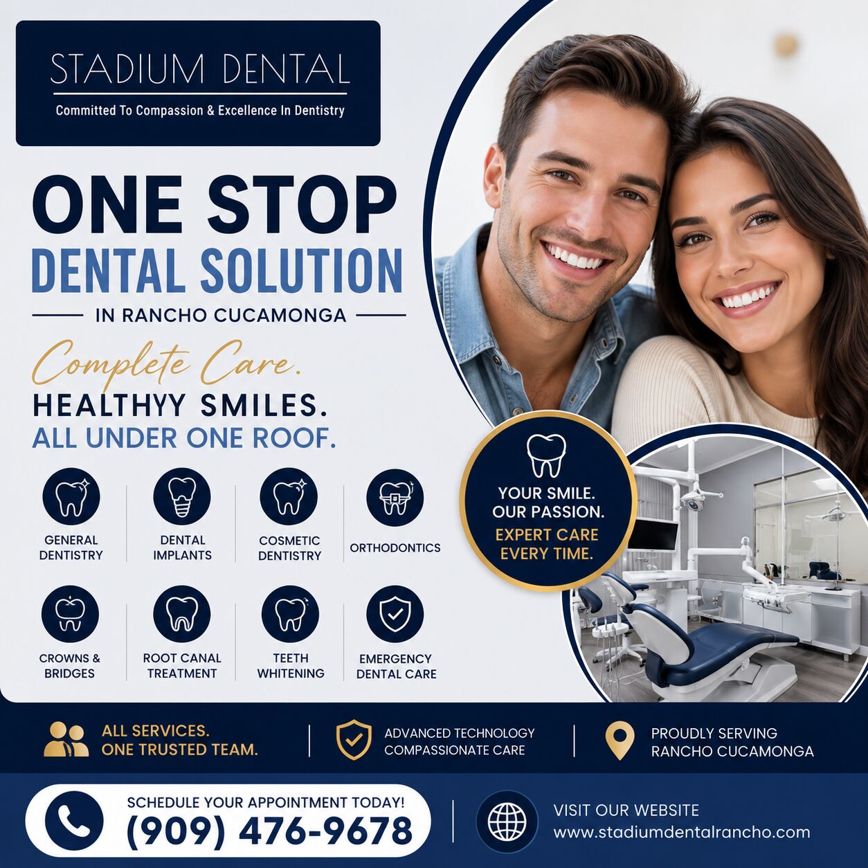 New York, Dental, Rely On Your Trusted One Stop Dental Solution In Rancho Cucamonga