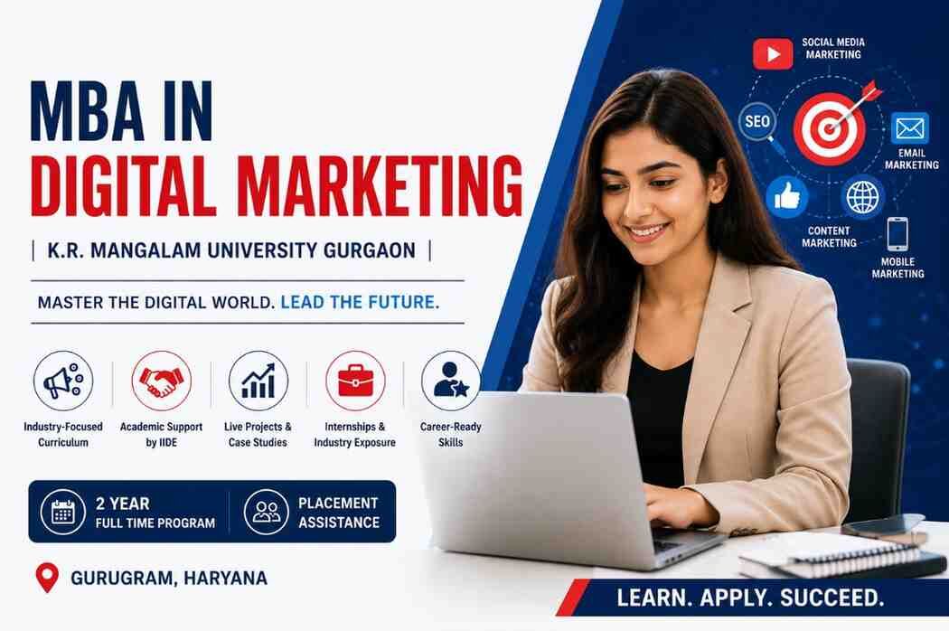 Gurgaon, Education, MBA In Digital Marketing | K.R. Mangalam University Gurgaon