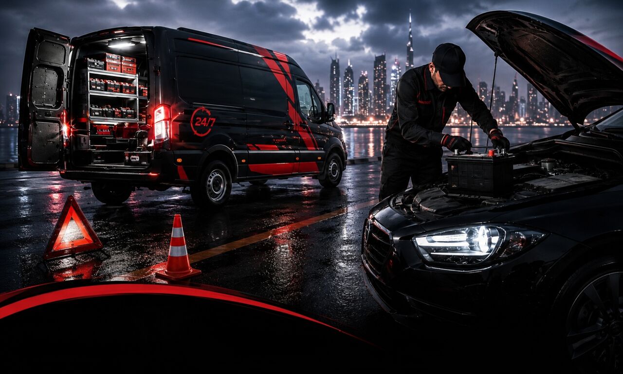 Dubai, Automotive, Roadside Assistance &ndash; Fast & Reliable 24/7 Vehicle Support