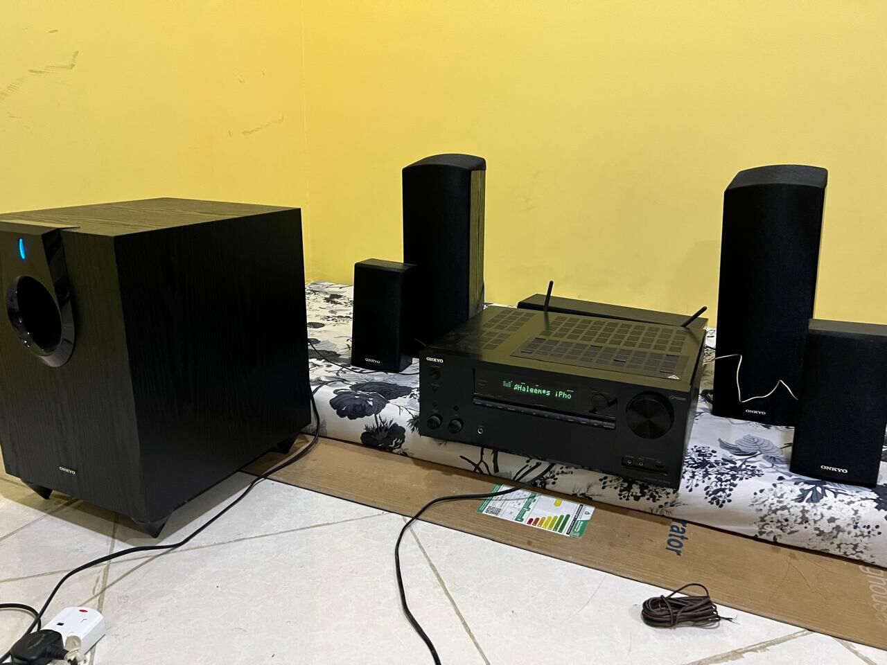 Dammam, Home Audio, SAR 3000,  Onkyo HT-R695 Home Theater System