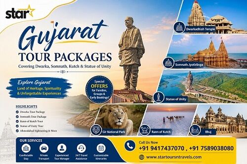 Dwarka, Travel, Gujarat Tour Packages Covering Dwarka, Somnath, Kutch & Statue Of Unity