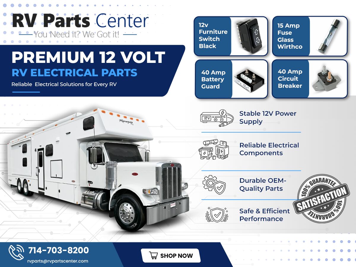 New York, Auto Parts, USD 50,  Electrical 12 Volt Parts For RV Repair & Power Upgrades