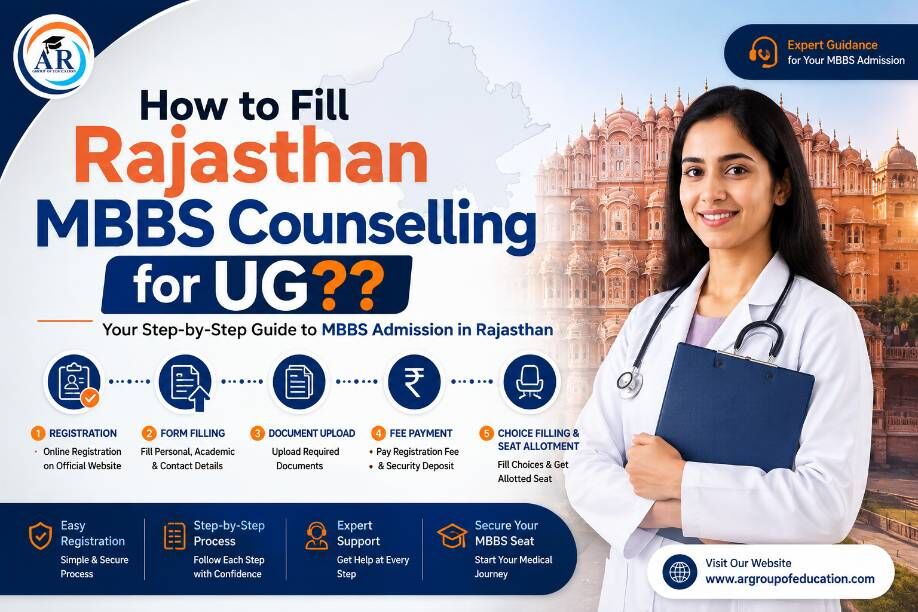 Jaipur, Education, How To Fill Rajasthan MBBS Counselling For UG?