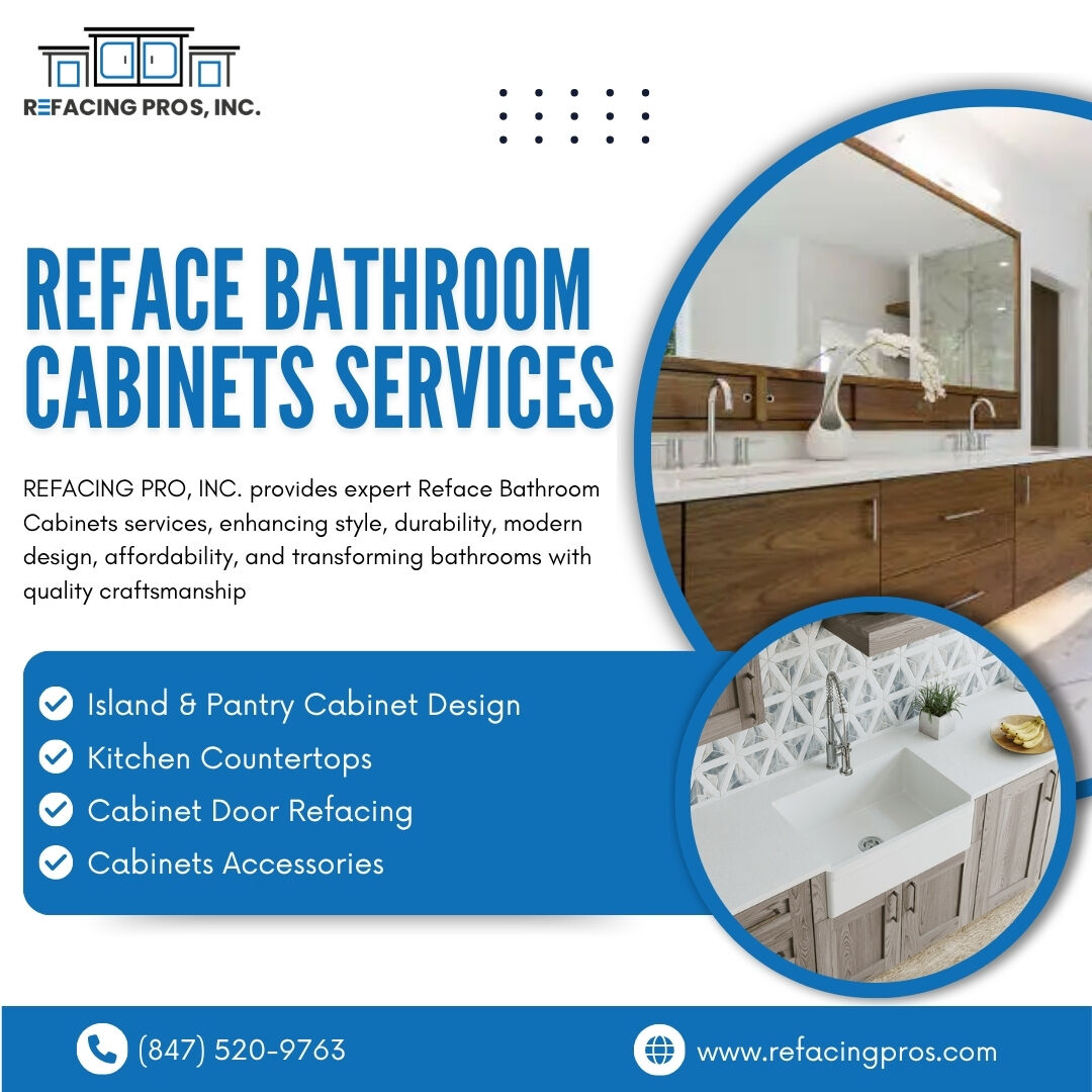 Chicago, Interior Design, Reface Bathroom Cabinets In Chicago | Expert Cabinet Refacing Services