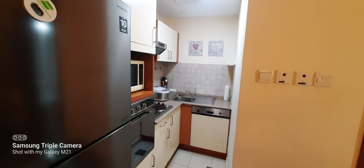 Sanabis, Apartments, Flats, Houses & Villas, BHD 250/month,  1 BR,  Fully Furnished One-Bedroom Apartment For Rent In Sanabis
