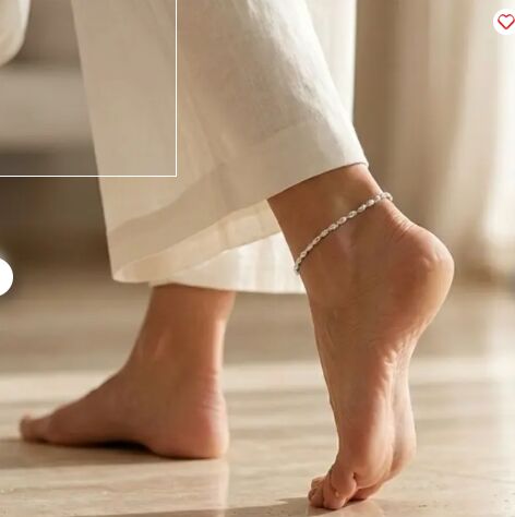Mumbai, Clothing & Accessories, Premium Silver Anklets For Women | MK Ghare Jewellers
