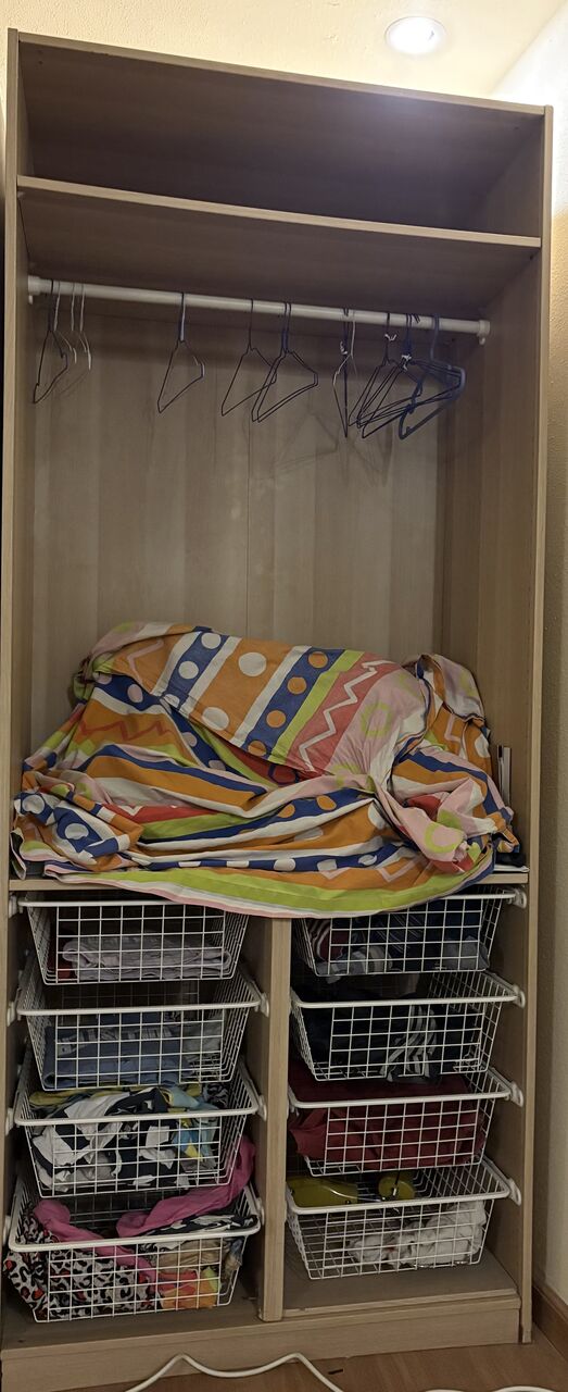 Riyadh, Furniture, SAR 500,  IKEA King Bed And Wardrobe
