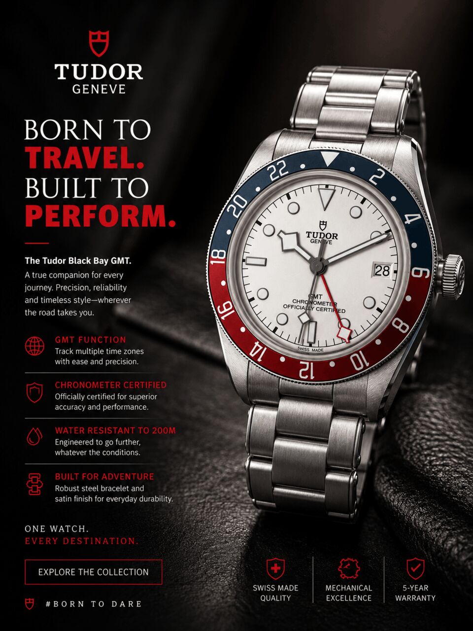 New Delhi, Watches, INR 210000,  Why Tudor Watches Are A Favourite Among Modern Watch Collectors