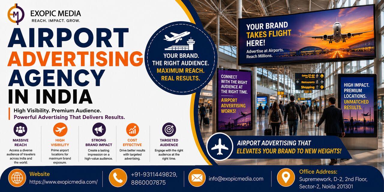 New Delhi, Marketing, Airport Advertising Branding Service In India