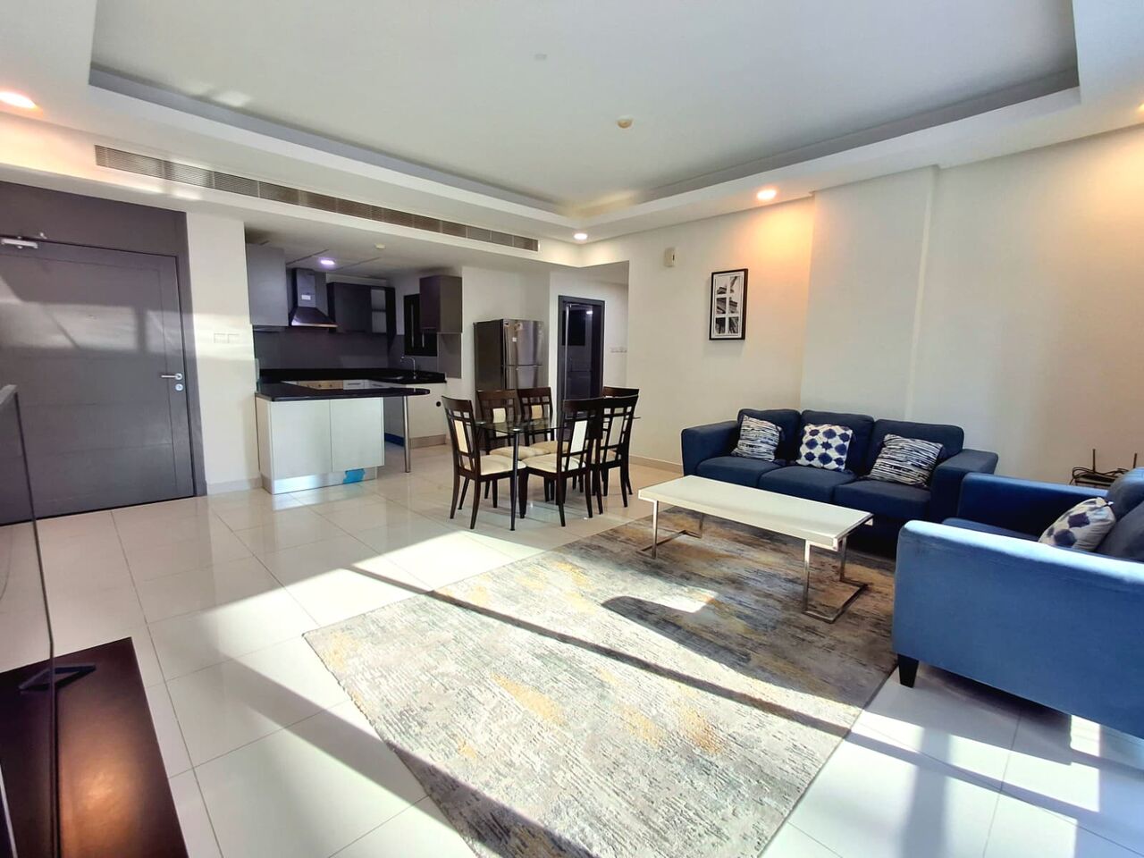 Amwaj Islands, Apartments, Flats, Houses & Villas, BHD 350/month,  Furnished,  2 BR,  115 Sq. Meter,  Lower Floor 2 BR FF Apartment With Balcony & WIFI