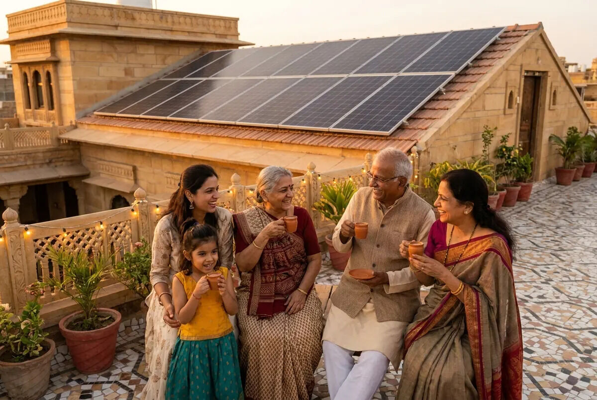 Ahmedabad, Household Items, Residential Solar Panel Installation With PM Surya Ghar Subsidy