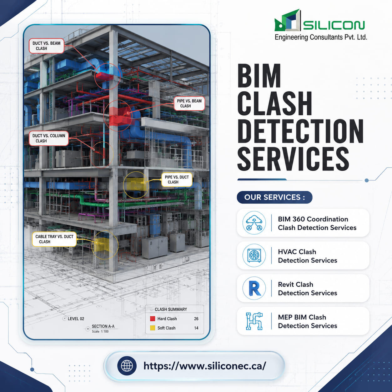 Brampton, Construction, Integrated BIM Clash Detection Services From $15/Hour