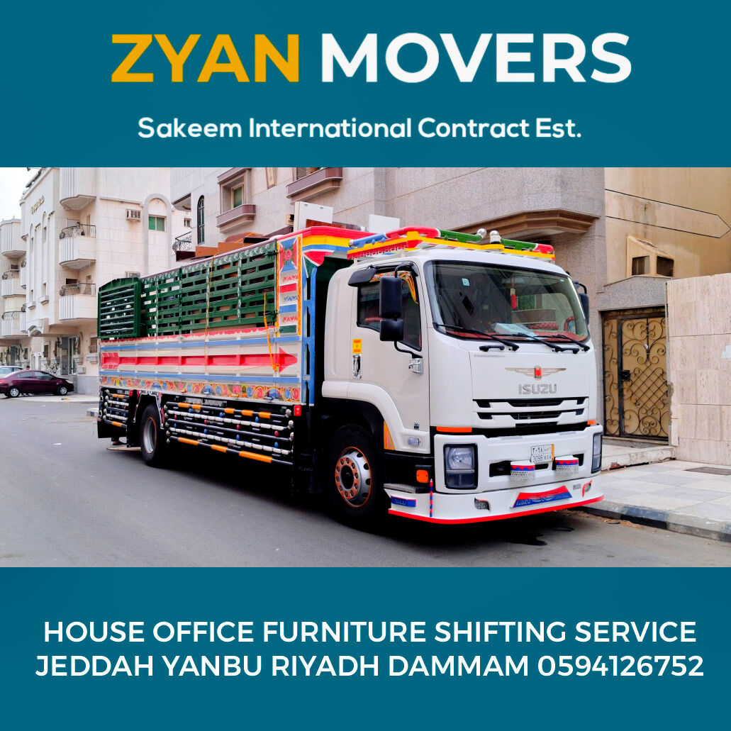 Jeddah, Relocation, Zyan Movers In Jeddah This Company Offers Moving Solutions For House & Office 0594126752