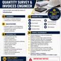 Quantity Survey & Invoices Engineer