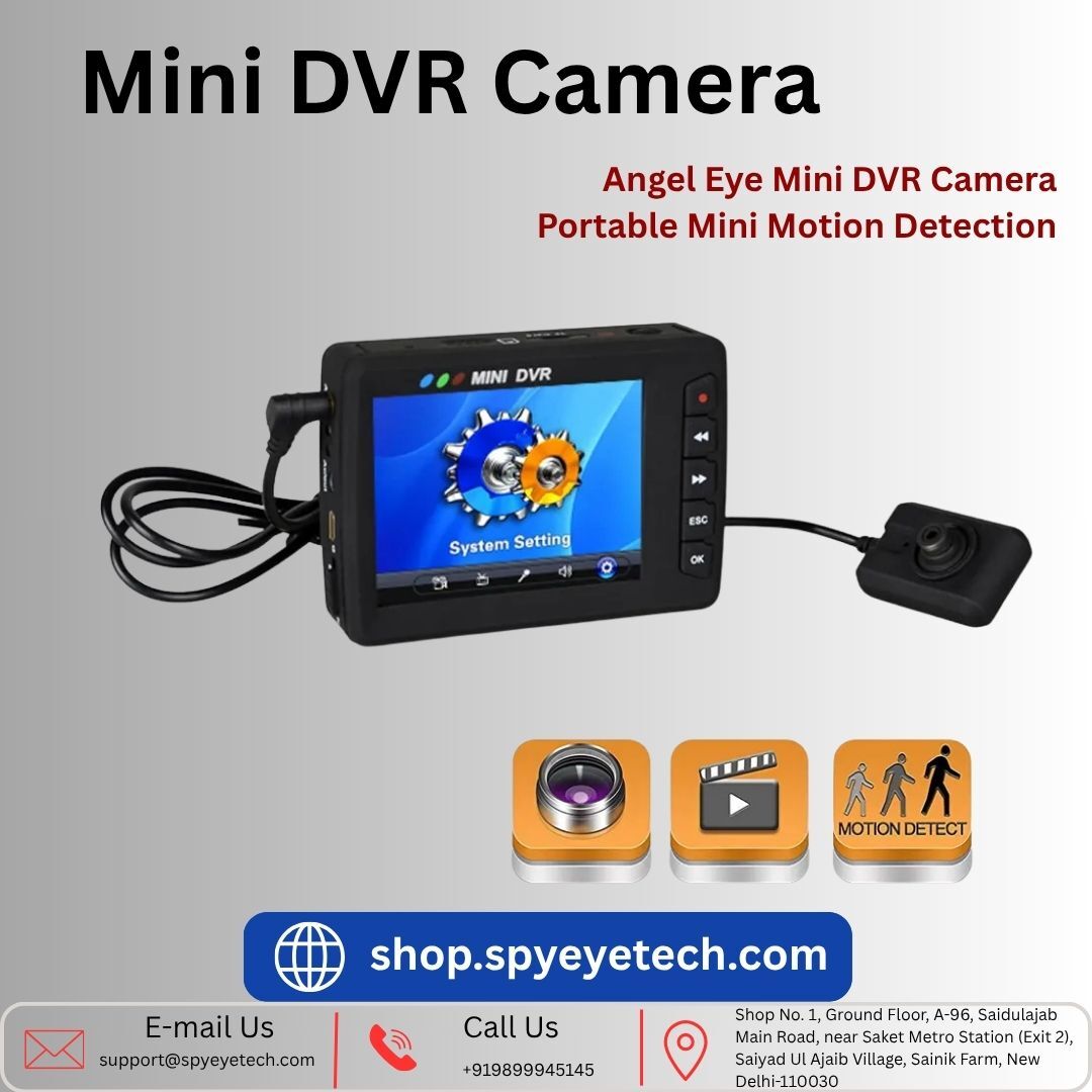 New Delhi, Electronics, INR 15999,  Trusted Spy Camera Dealers In Karol Bagh Offering Angel Eye Mini DVR Camera