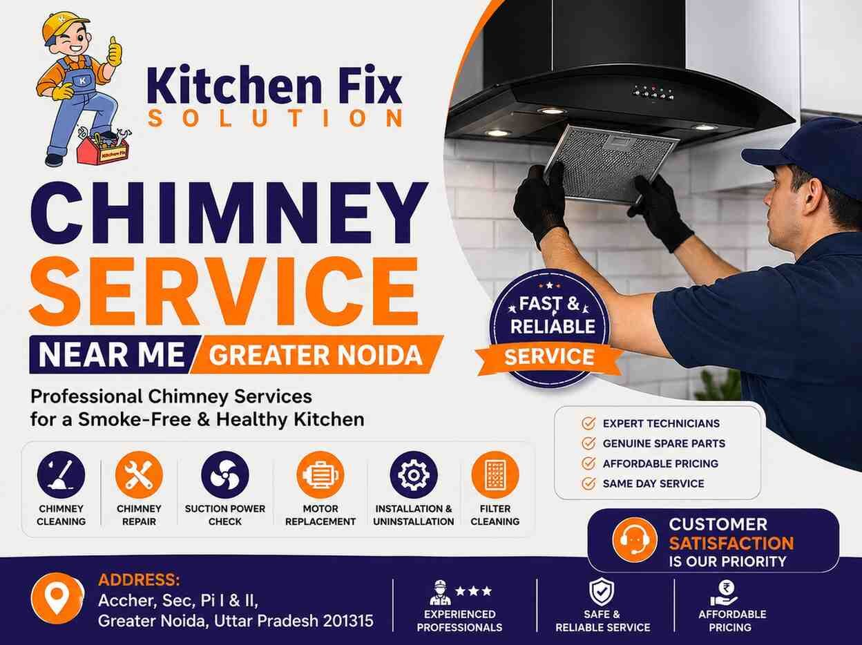 Greater Noida, Business, Chimney Service Near Me Greater Noida