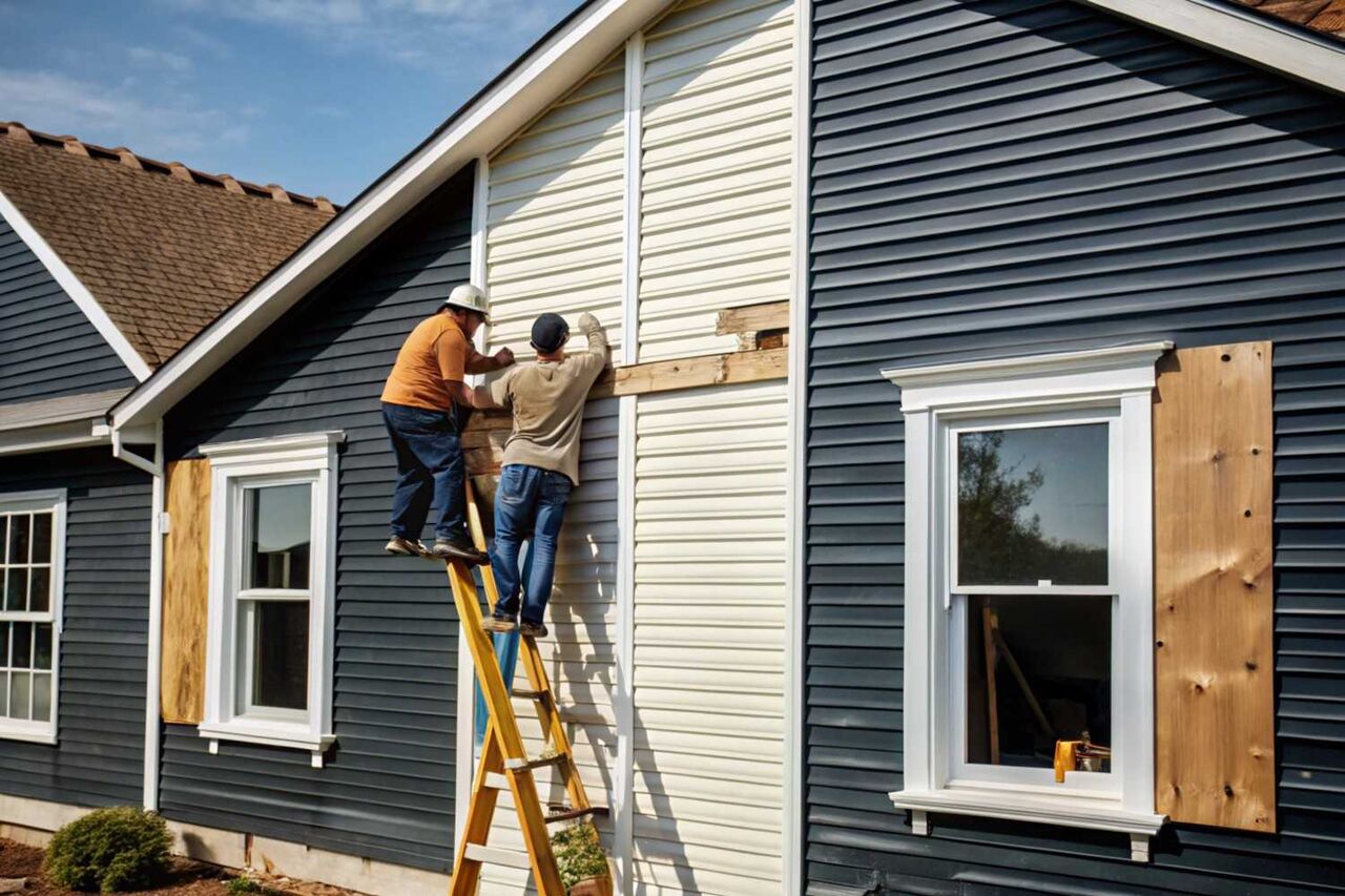 New York, Cleaning, Home Siding Repairs In Holly Springs | Reliable Siding Repair Services | First Choice Pain