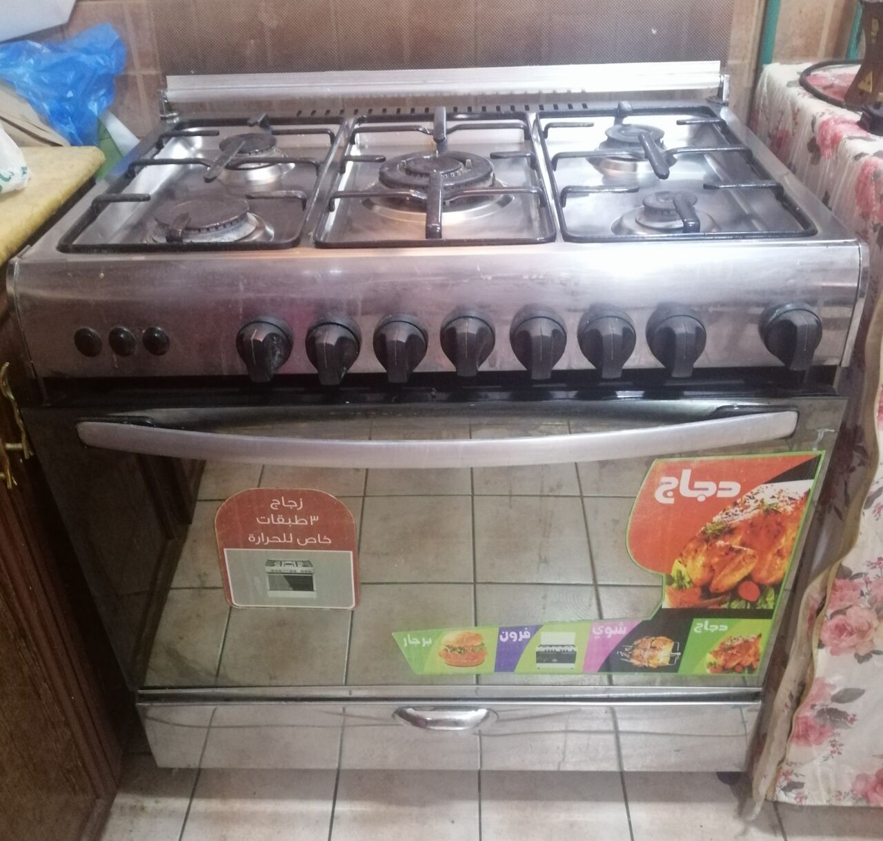 Dhahrat Laban, Furniture, SAR 3000,  Household Items For Sale: Refrigerator, Gas Oven, Window AC, Water Dispenser & Dec