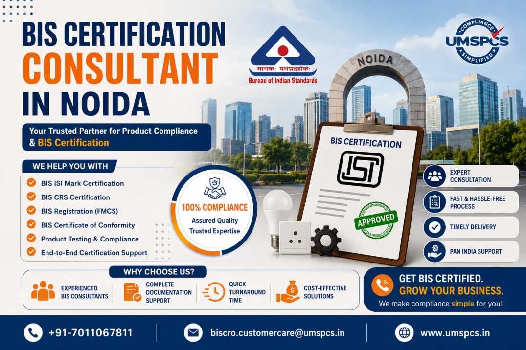 Noida, Legal, What Is The Process For BIS Certification In Noida?