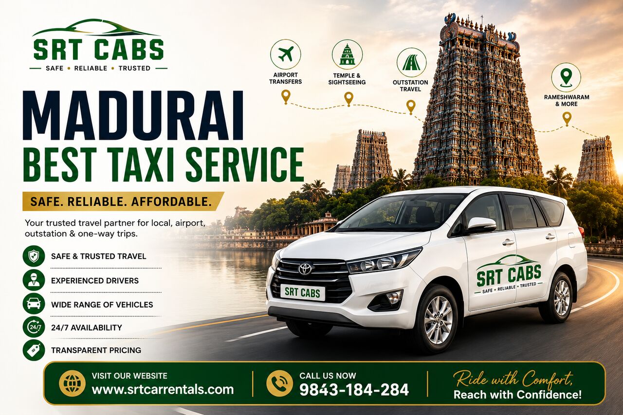 Madurai, Travel, Car Rental In Madurai For Every Occasion: From Weddings To Business Trips