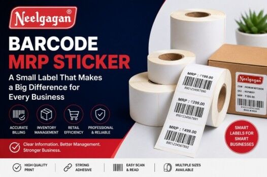 Mumbai, Materials, Barcode MRP Stickers By Neelgagan