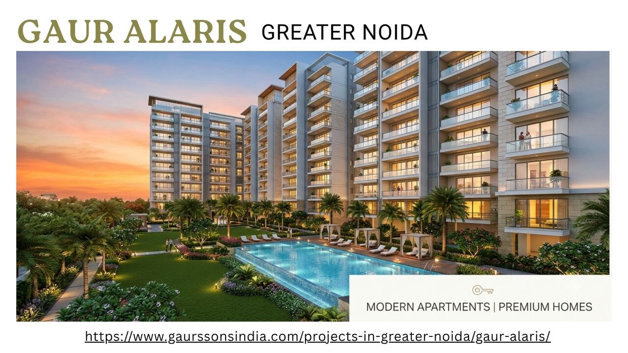 Greater Noida, Apartments, Flats, Houses & Villas, Furnished,  Gaur Alaris | Modern Apartments In Greater Noida