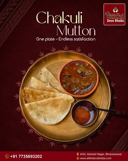 Bhubaneswar, Restaurants, Best Mutton Restaurant In Bhubaneswar | Authentic Chakuli & Mutton