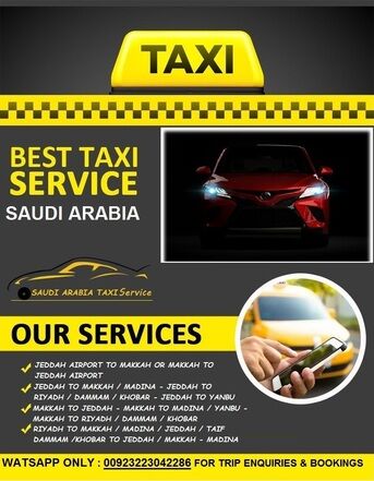 Makkah, Passenger Transport, BEST TAXI SERVICE SAUDI ARABIA : MAKKAH TO JEDDAH MADINAH RIYADH DAMMAM KHOBAR YANBU TAIF