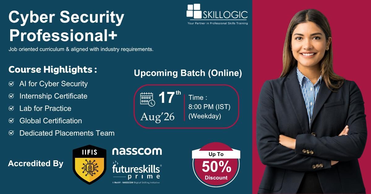 Indore, Education, SKILLOGIC Cyber Security Training In Indore