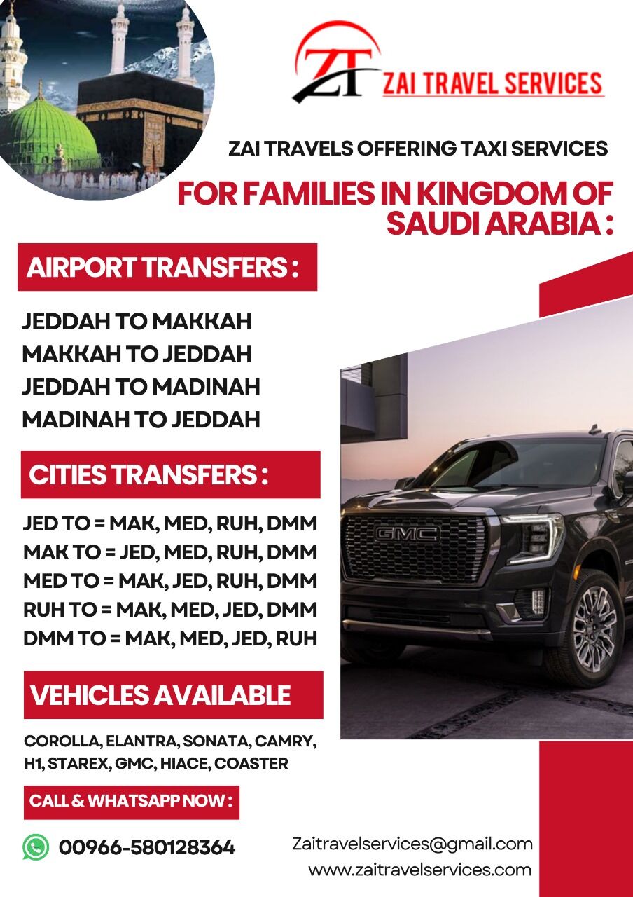 Dammam, Pick Up & Drop Off, DAMMAM TO JEDDAH, DAMMAM TO MAKKAH, DAMMAM TO MADINA  TAXI SERVICE AVAILABLE
