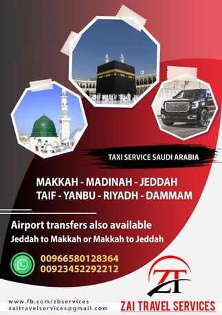 Jeddah, Pick Up & Drop Off, Pick & Drop Service Available From Jeddah Makkah Madina Riyadh