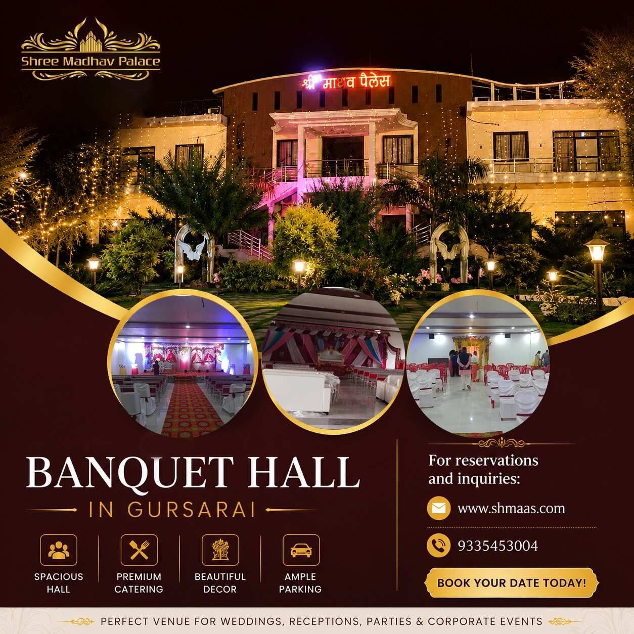 Lucknow, Restaurants, Banquet Hall In Gursarai For Weddings And Grand Celebrations