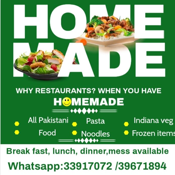 Ras Rumman, Food & Drink, Home Made Food