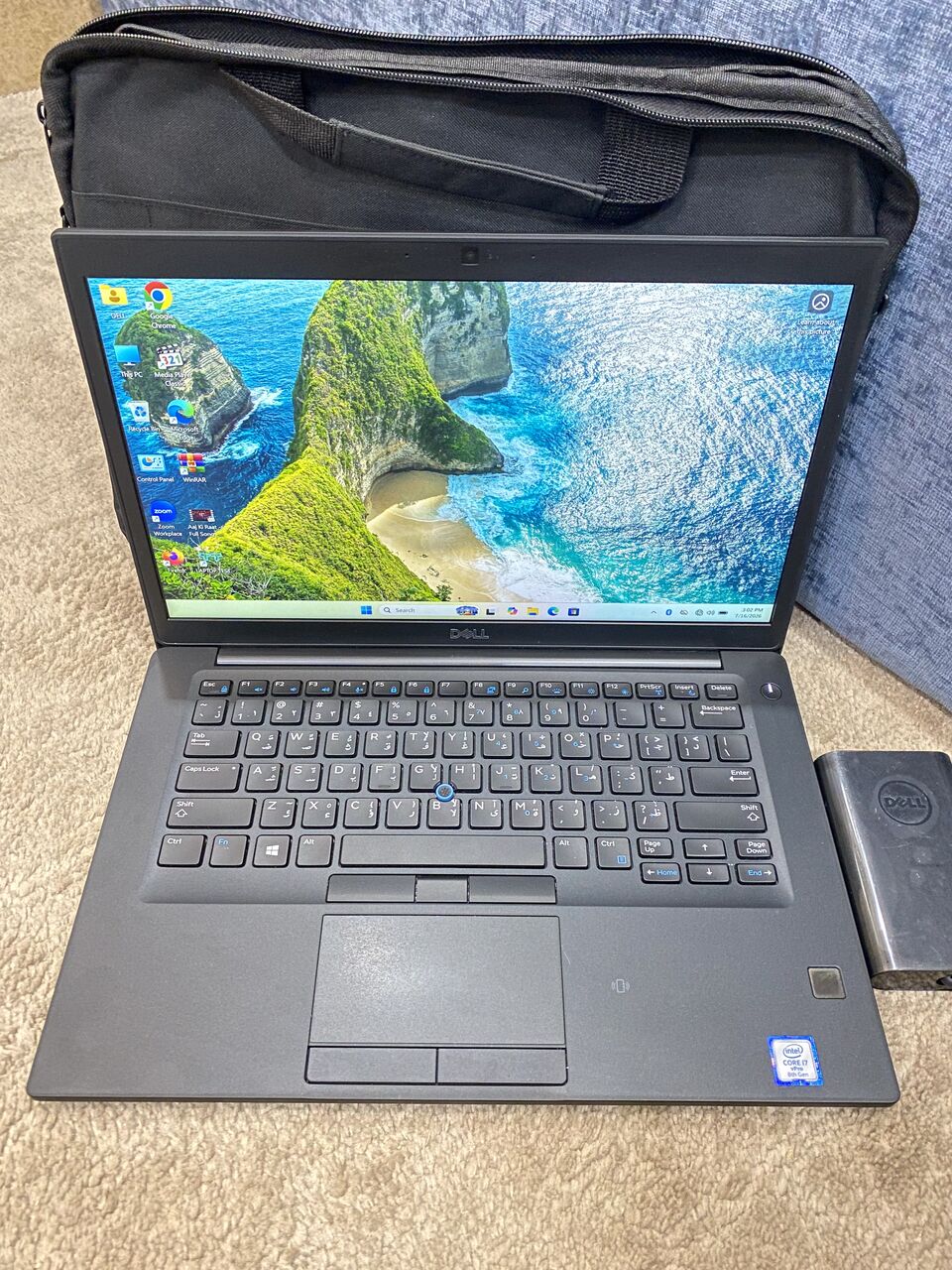 Riyadh, Computers, SAR 800,  Dell 7490 Core I7-8th Generation Ram 12GB,256Gb Ssd