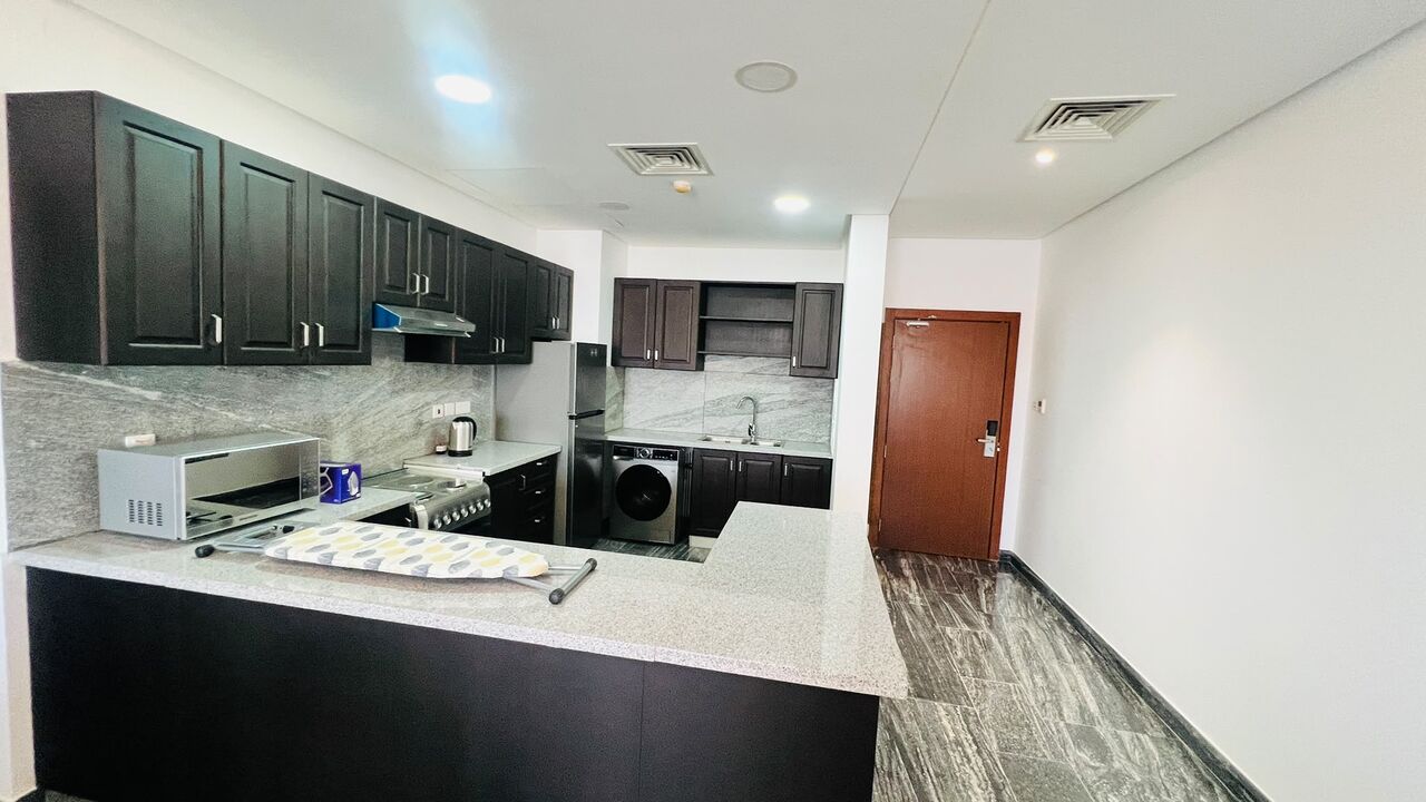 Al Seef, Apartments, Flats, Houses & Villas, BHD 450/month,  Furnished,  1 BR,  Sea View Apartment For Rent In Seef | Private Balcony