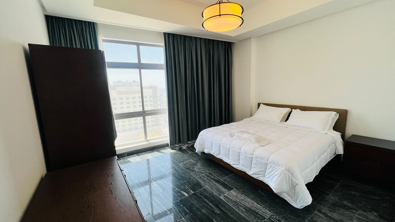 Al Seef, Apartments, Flats, Houses & Villas, BHD 450/month,  Furnished,  1 BR,  Sea View Apartment For Rent In Seef | Private Balcony