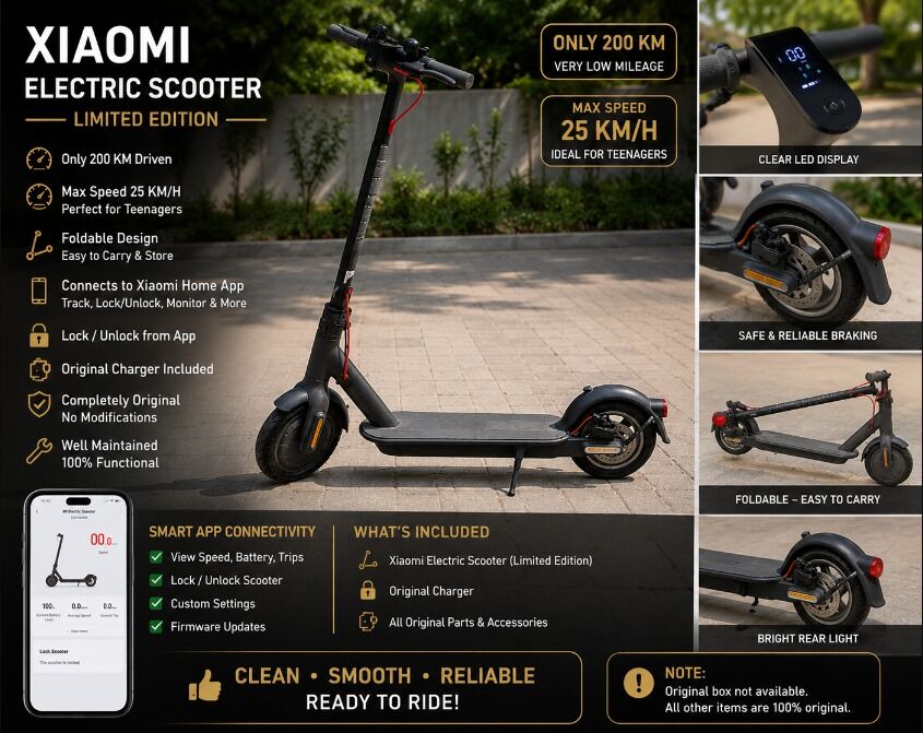 Riyadh, Motorcycles, SAR 1100,  Electric Scooty For Sale