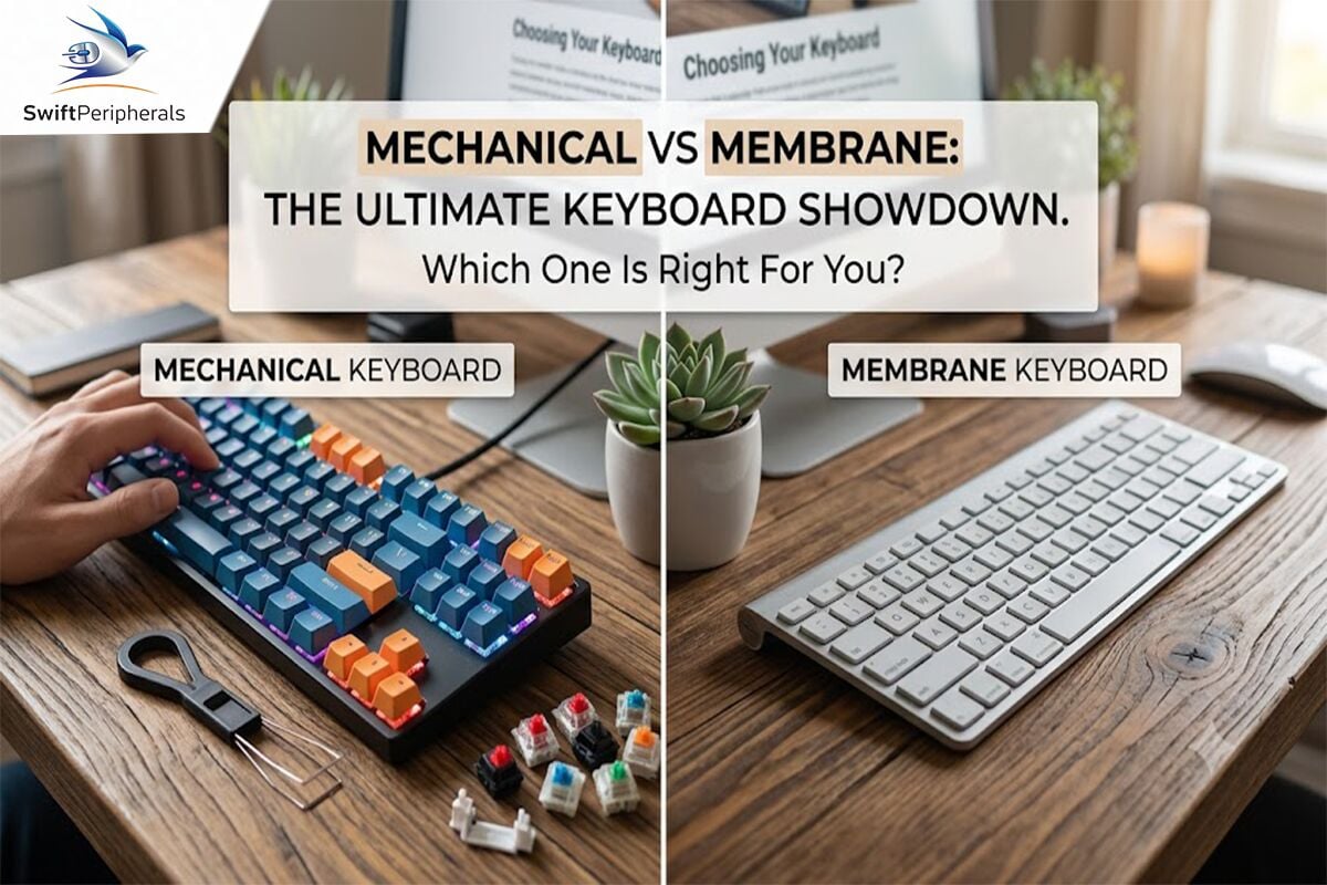 New Delhi, Appliances, INR 500,  Good Mechanical Keyboard Vs Membrane Keyboard: Which One Should You Choose?