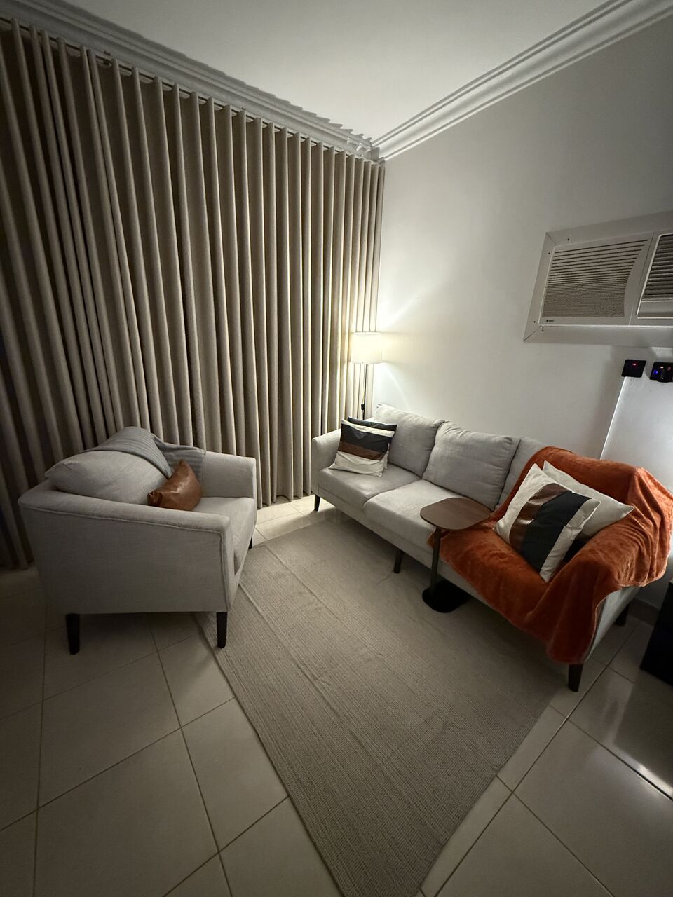 Jubail, Furniture, SAR 600,  Sofa For Sale (3+1 Seater) | Good Quality | Needs A Bit Of Cleaning