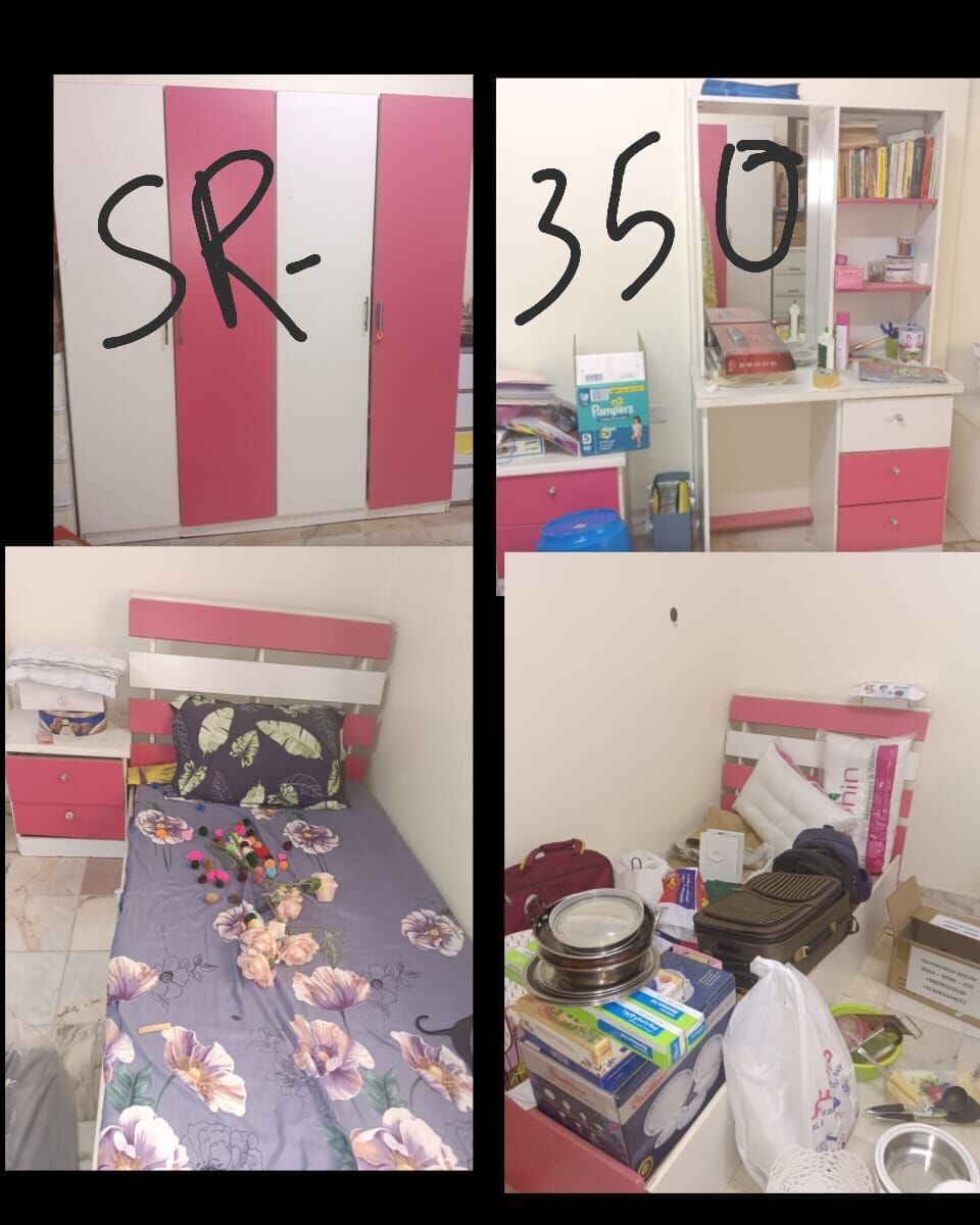 Jeddah, Furniture, SAR 1003001000,  Bet Set Big Size Cot Kids Bed Set Cupboard