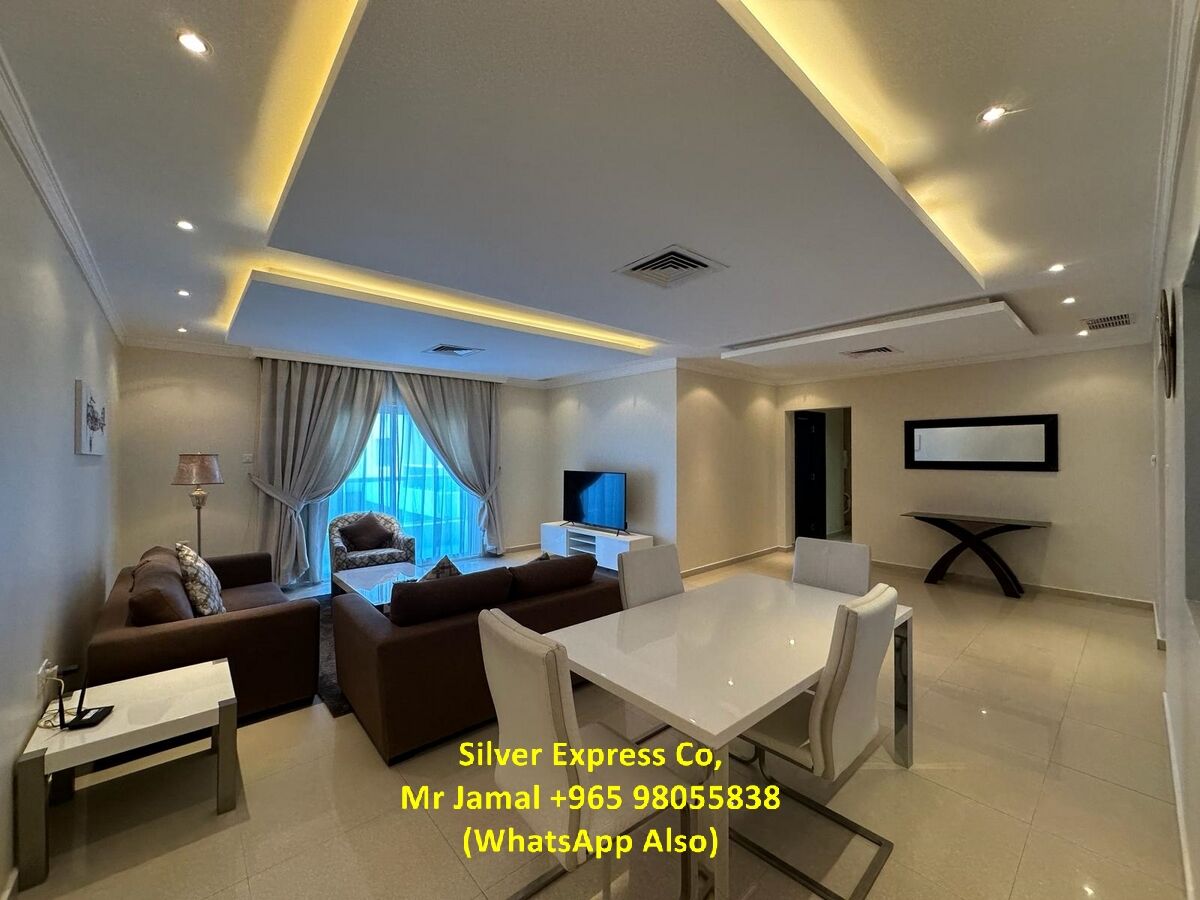 Mangaf, Apartments, Flats, Houses & Villas, KWD 600/month,  Furnished,  3 BR,  200 Sq. Meter,  3 Bedroom Furnished Rooftop Apartment For Rent In Mangaf.