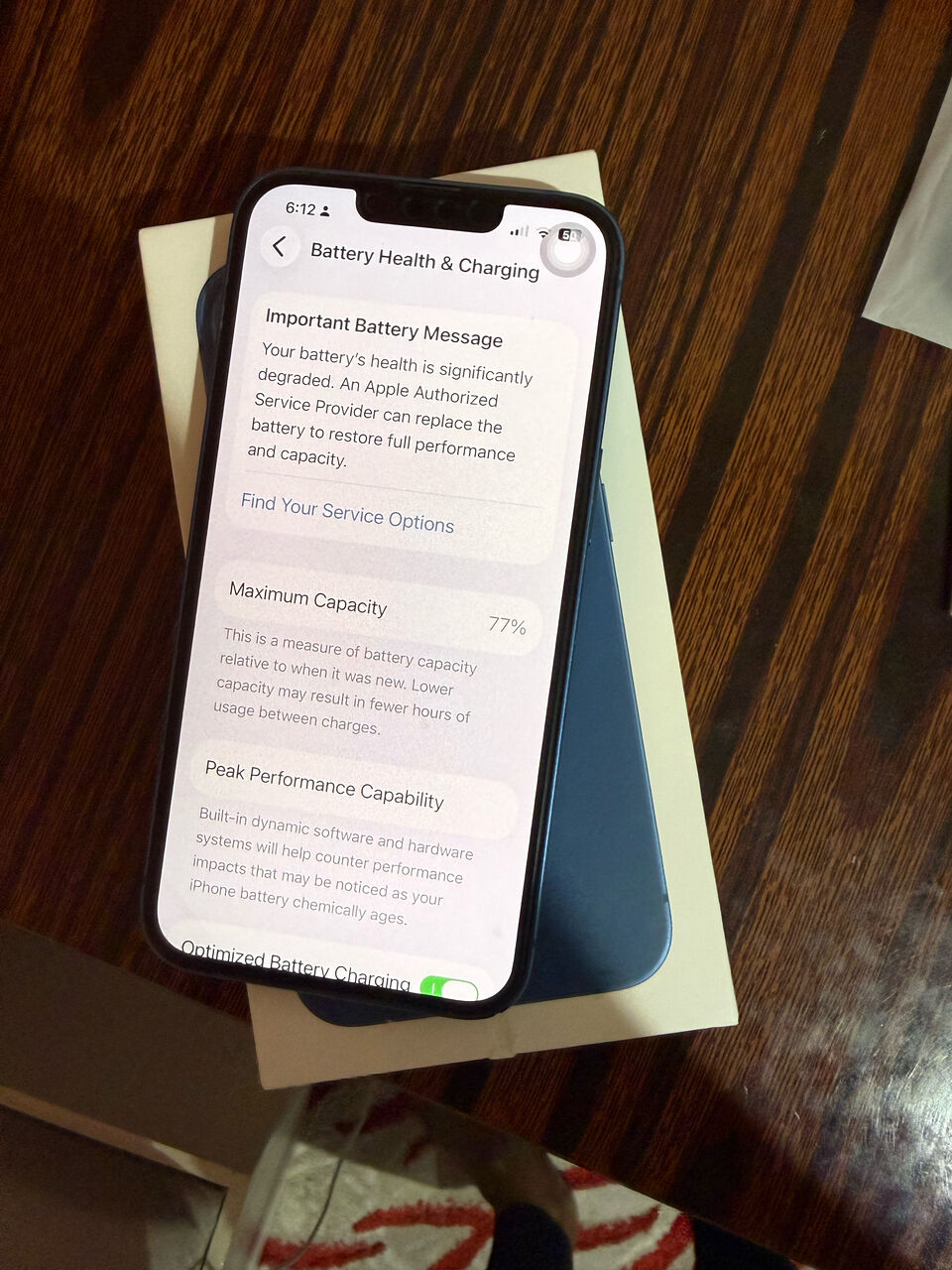Dammam, Mobile Phones, SAR 1100,  For Sale: IPhone 13 &ndash; 256GB (Blue)
