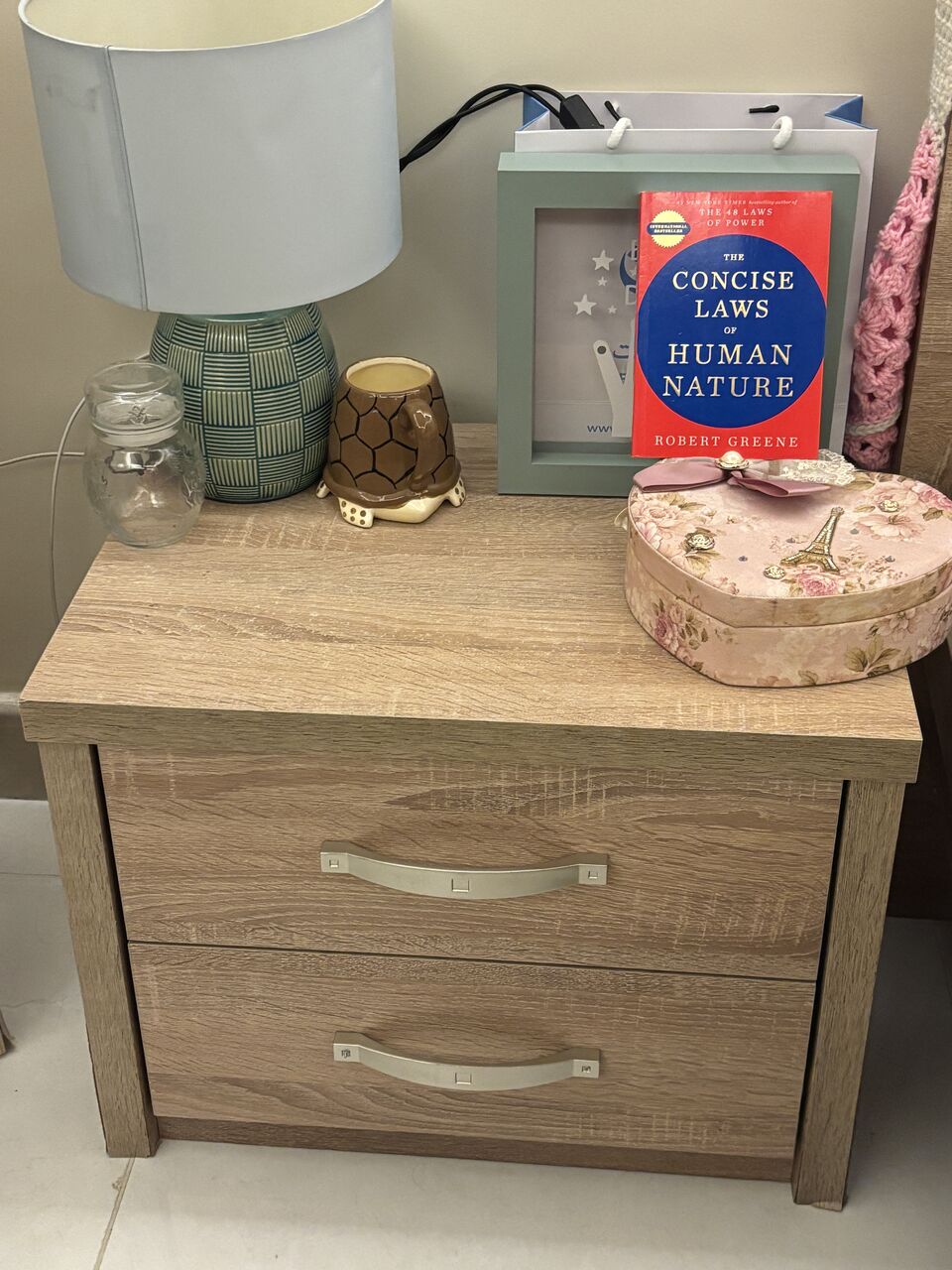 Jeddah, Furniture, SAR 1000,  Bedroom Set: Bed, Mattress, Dresser, Closet, Side Tables, Iron Stand, Shelf